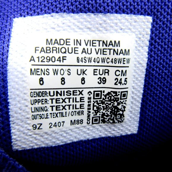 Converse Chuck Taylor All Star HI Winter Sweater Women's Size 8 NEW - Picture 12 of 15